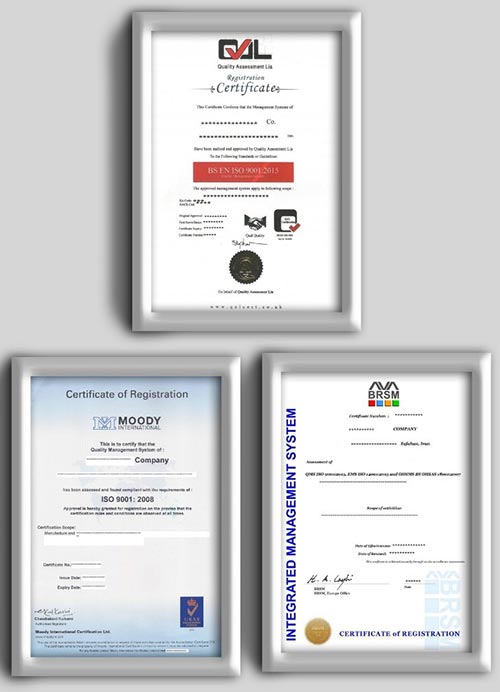 مهم ترین مزایای دریافت گواهینامه ایزو 9001 فوری برای سازمان شما چیست؟ 2 گواهینامه ایزو 9001 فوری در اصفهان